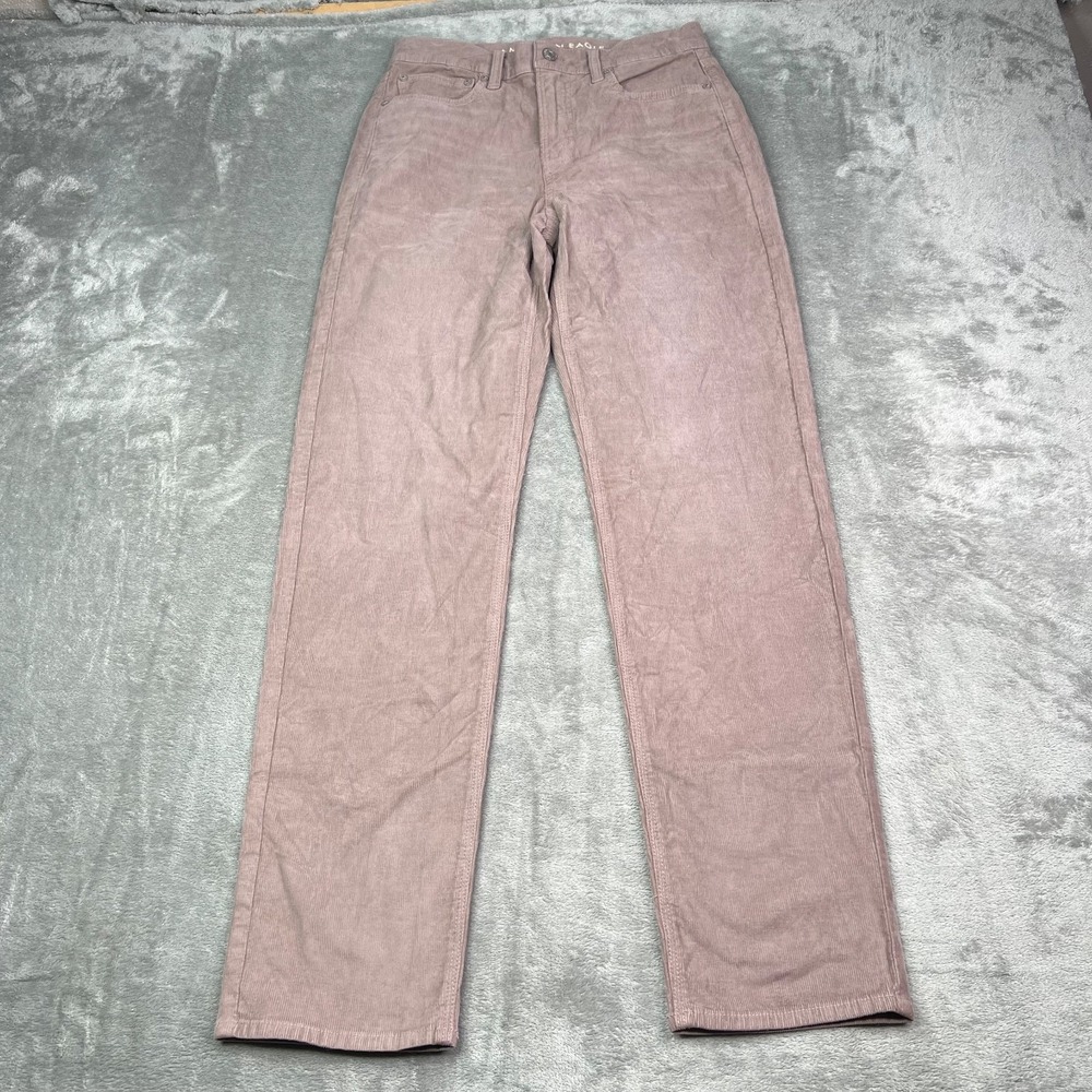 American Eagle Pants Womens 4 Corduroy Straight Stretch High Rise 90s Casual
